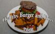 Paleo hamburgers en Fries