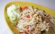 Pittige Thaise Papaya Salade - aka "Som Tam"