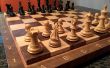 Hoe maak je een einde graan schaakbord