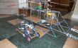 Knex leger helikopter met leger Jeep