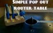 Eenvoudige pop uit router tabel