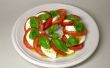 De salade Caprese - een verfrissend en smakelijke maaltijd