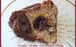 Chunky Monkey Bundt cake met Reese's Fudge Tunnel & met Ganache