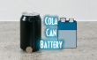 Cola kan batterij