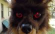 Realistische weerwolf masker met licht-Up ogen