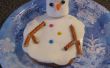 Smeltende Snowman cookie