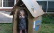 Gratis Childrens karton vak Playhouse (Flat-packable)
