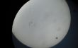Foto's nam ik vandaag (5 juni, 2012) van de Venus doorgang