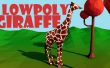 Lage Poly Giraffe - Cinema 4D