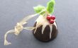 Christmas pudding kerst ornament