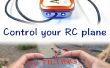 Controle van uw RC vliegtuig met uw telefoon Acclerometer