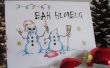 "Bah Humbug" Devious sneeuwmannen kerstkaarten - kerst met een knipoog! 