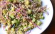 Gekiemde quinoa salade