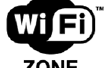 Krijgen gratis internet via wi-fi van wi-fi-hotspots