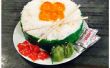 Hoe maak je een Cake van de kindverjaardag van Ikura Sushi