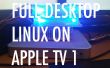 Installeren van een Desktop-Linux (Debian-Linux) op Apple TV 1G