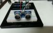 Ultrasonic bereik detector met behulp van de Arduino en de SR04 ultrasone sensor