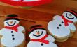 Sneeuwbal poepen sneeuwmannen Sugar Cookies