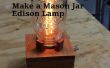 Maken een Mason Jar Edison Lamp