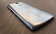 Geborsteld aluminium Smartphone huid! 