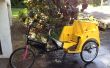 1 inch as upgrades voor pedicabs met behulp van go-kart onderdelen