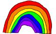 Hoe teken je een regenboog