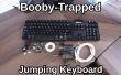 Booby-traps springen toetsenbord Prank