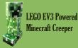 Grote LEGO MineCraft klimplant Bot