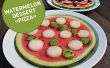 Watermeloen Dessert "Pizza"