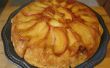 Ondersteboven gebakken Apple pannenkoek
