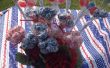 4th of July patriottische middelpunt met patriottische Candy