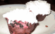 Framboos en Oreo Sorbet Cupcakes