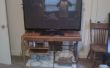 Barn wood TV table