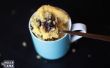 Blueberry Muffin Mug Cake - maakte in 2 minuten in de magnetron