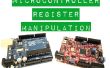 Manipulatie van de microcontroller Register