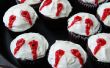 Vampier beet cupcakes