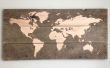Kaart van de wereld - CNC Pallet Board