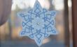 Sprankelende Snowflake ornamenten