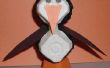 Ei van karton Penguin Arts and Crafts Project voor Kids