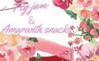 Fig jam + zoete amarant snacks
