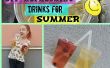 DIY verfrissende drankjes voor zomer