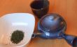 Sencha, een Japanse groene thee te brouwen