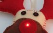 E-Textile Rudolph kerst decoratie