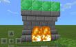 How To Build een Minecraft haard w Mantel /
