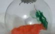 Lente wortel Ornament (van papier kladjes)