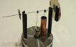 De Stirlingmotor, absorberen energie uit kaarsen, koffie en meer! 