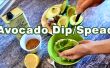 Hoe maak je Avocado Dip verspreid Salsa