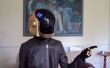 Guy-Manuel Daft Punk Helmet met programmeerbare LED-verlichting