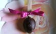 Chocolade truffel lepels met cacao Nibs