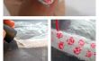 DIY Vintage bloemen Nail Stickers